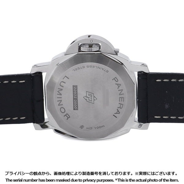 パネライ ルミノール ロゴ PAM01084 PANERAI 腕時計 黒文字盤