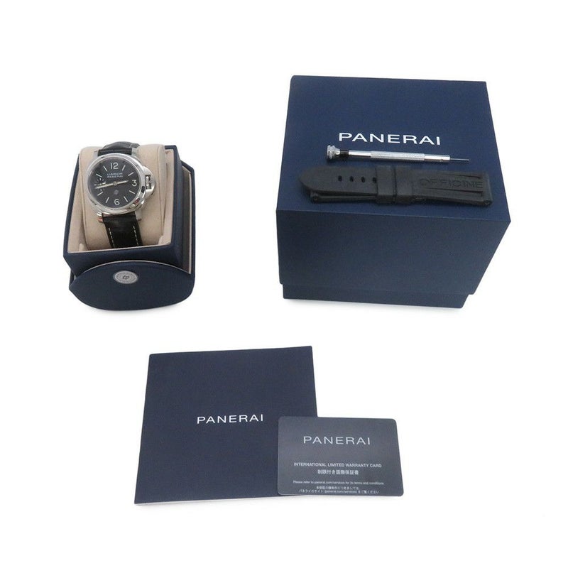 パネライ ルミノール ロゴ PAM01084 PANERAI 腕時計 黒文字盤