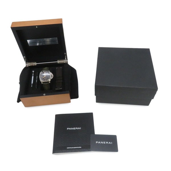 パネライ ルミノールマリーナ 1950 3デイズ オートマティック チタニオ PAM01351 ブラウン文字盤