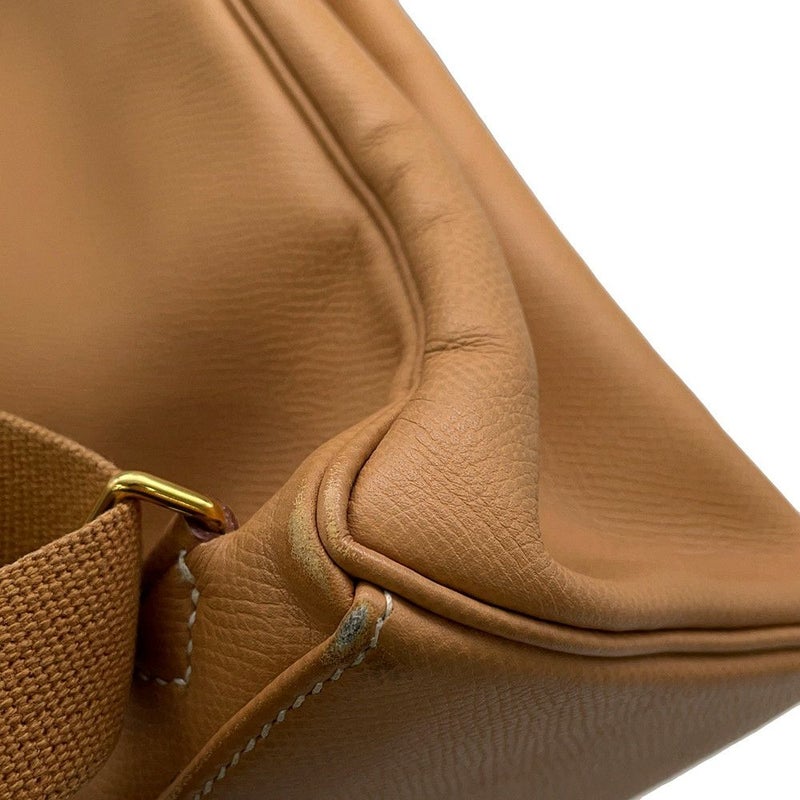 エルメス リュック ケリーアドGM ナチュラル/ゴールド金具 クシュベル □B刻印 HERMES バッグ