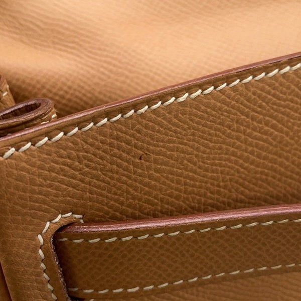 エルメス リュック ケリーアドGM ナチュラル/ゴールド金具 クシュベル □B刻印 HERMES バッグ