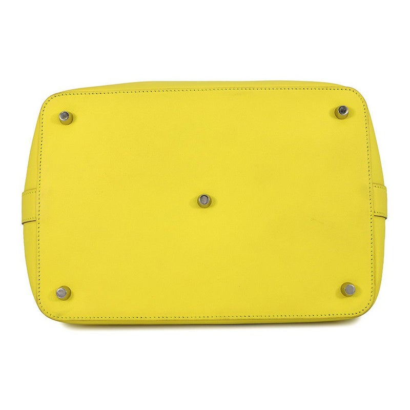 エルメス ハンドバッグ ツールボックス26 ライム/シルバー金具 スイフト □Q刻印 HERMES 2wayショルダー