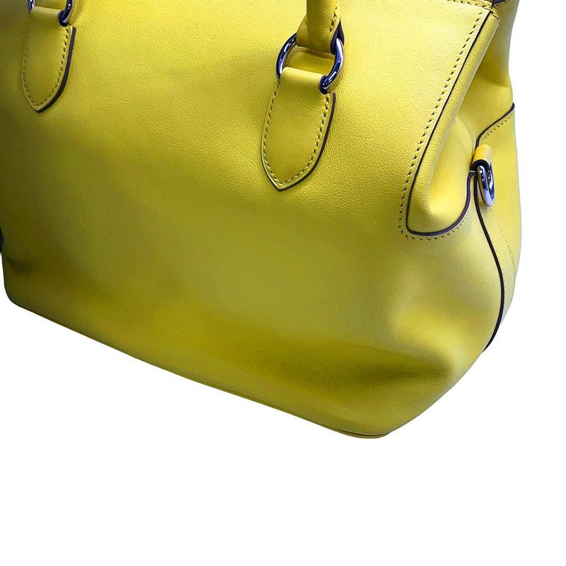 エルメス ハンドバッグ ツールボックス26 ライム/シルバー金具 スイフト □Q刻印 HERMES 2wayショルダー