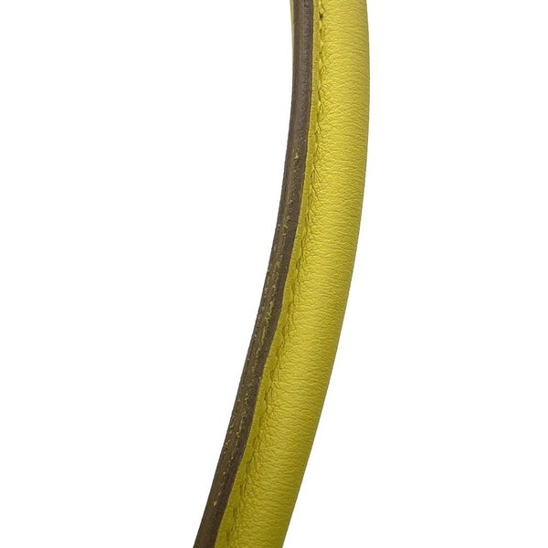 エルメス ハンドバッグ ツールボックス26 ライム/シルバー金具 スイフト □Q刻印 HERMES 2wayショルダー