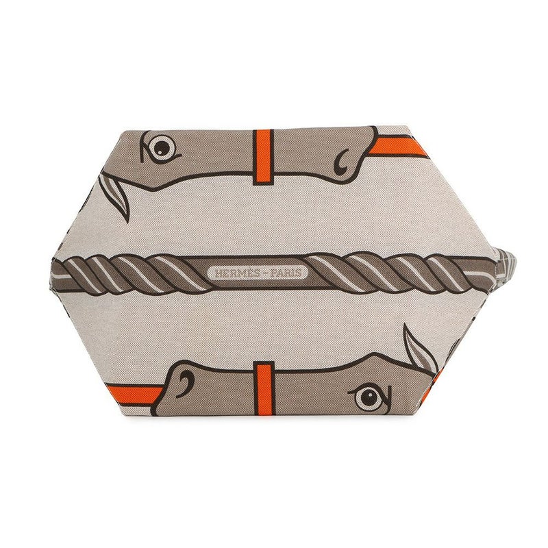 エルメス トートバッグ スティープル ラージトート ベージュ/フォーブ トワルアッシュ/バレニア □P刻印