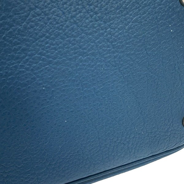 エルメス ハンドバッグ ボリード35 ブルータラサ/シルバー金具 トリヨンクレマンス □G刻印 2wayショルダー