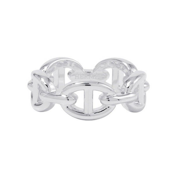 エルメス リング シェーヌダンクル アンシェネPM Enchainee SV925シルバー リングサイズ51 HERMES ジュエリー