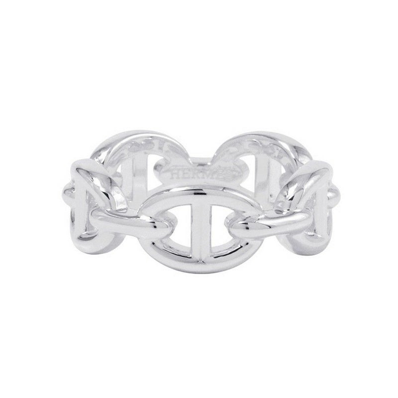 エルメス リング シェーヌダンクル アンシェネPM Enchainee SV925シルバー リングサイズ51 HERMES ジュエリー