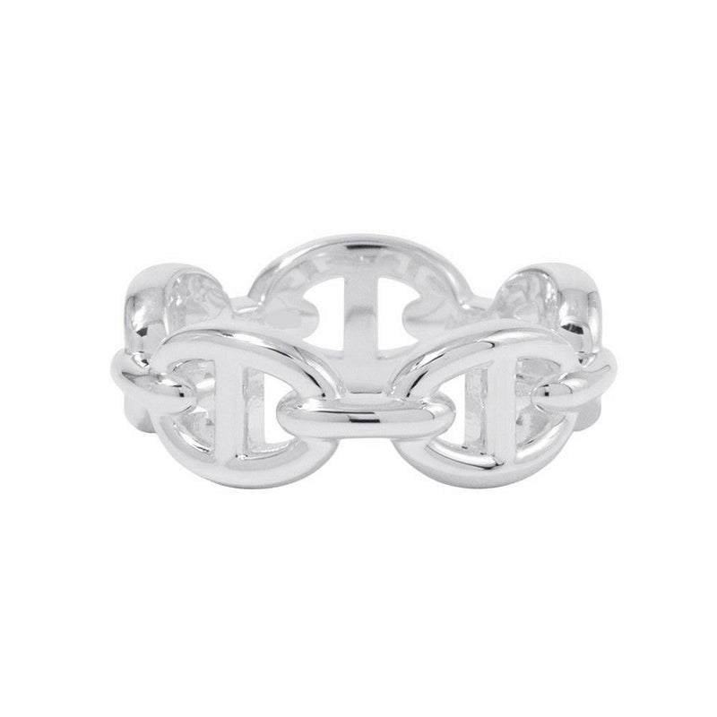 エルメス リング シェーヌダンクル アンシェネPM Enchainee SV925シルバー リングサイズ51 HERMES ジュエリー