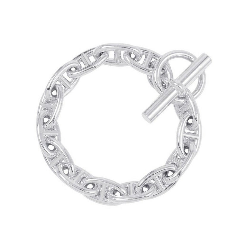 エルメス ブレスレット シェーヌダンクルGM 14コマ SV925シルバー HERMES ジュエリー