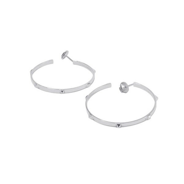 エルメス ピアス クレオール ミニクルー SV925シルバー HERMES ジュエリー