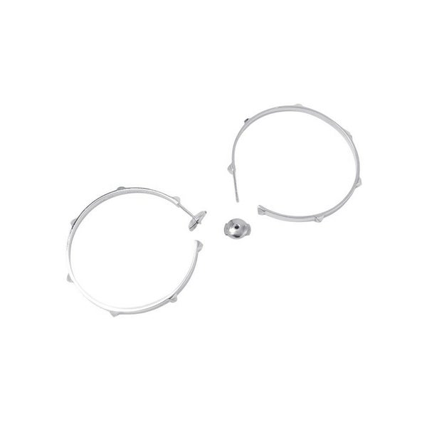 エルメス ピアス クレオール ミニクルー SV925シルバー HERMES ジュエリー