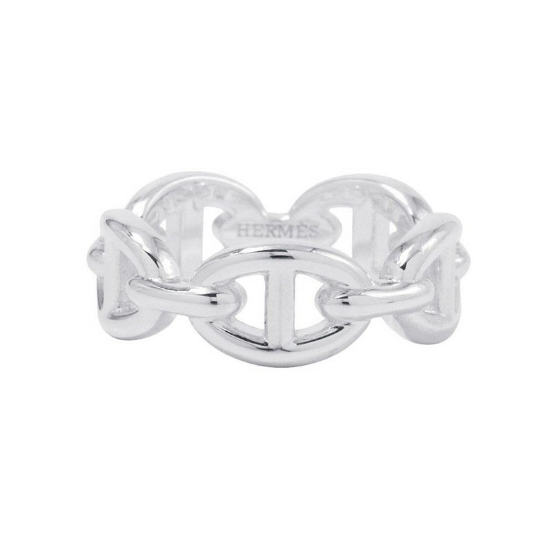 エルメス リング シェーヌダンクル アンシェネPM Enchainee SV925シルバー リングサイズ52 HERMES ジュエリー
