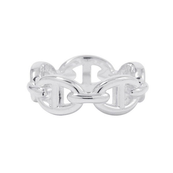 エルメス リング シェーヌダンクル アンシェネPM Enchainee SV925シルバー リングサイズ52 HERMES ジュエリー