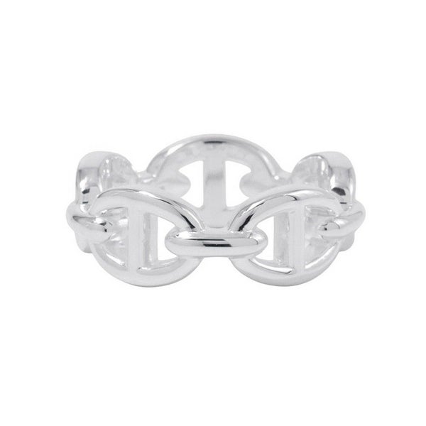 エルメス リング シェーヌダンクル アンシェネPM Enchainee SV925シルバー リングサイズ52 HERMES ジュエリー