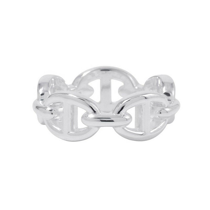 エルメス リング シェーヌダンクル アンシェネPM Enchainee SV925シルバー リングサイズ52 HERMES ジュエリー