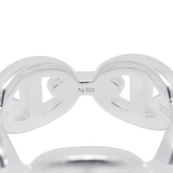 エルメス リング シェーヌダンクル アンシェネPM Enchainee SV925シルバー リングサイズ52 HERMES ジュエリー