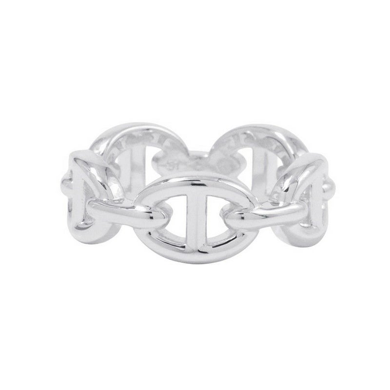 エルメス リング シェーヌダンクル アンシェネPM Enchainee SV925シルバー リングサイズ51 HERMES ジュエリー