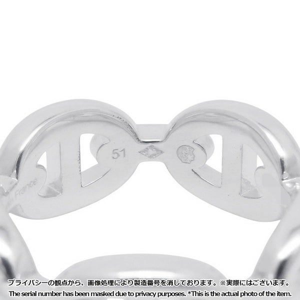 エルメス リング シェーヌダンクル アンシェネPM Enchainee SV925シルバー リングサイズ51 HERMES ジュエリー