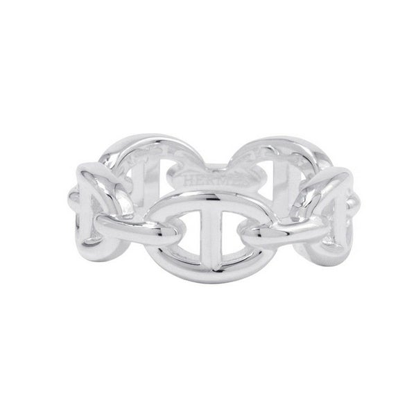 エルメス リング シェーヌダンクル アンシェネPM Enchainee SV925シルバー リングサイズ51 HERMES ジュエリー