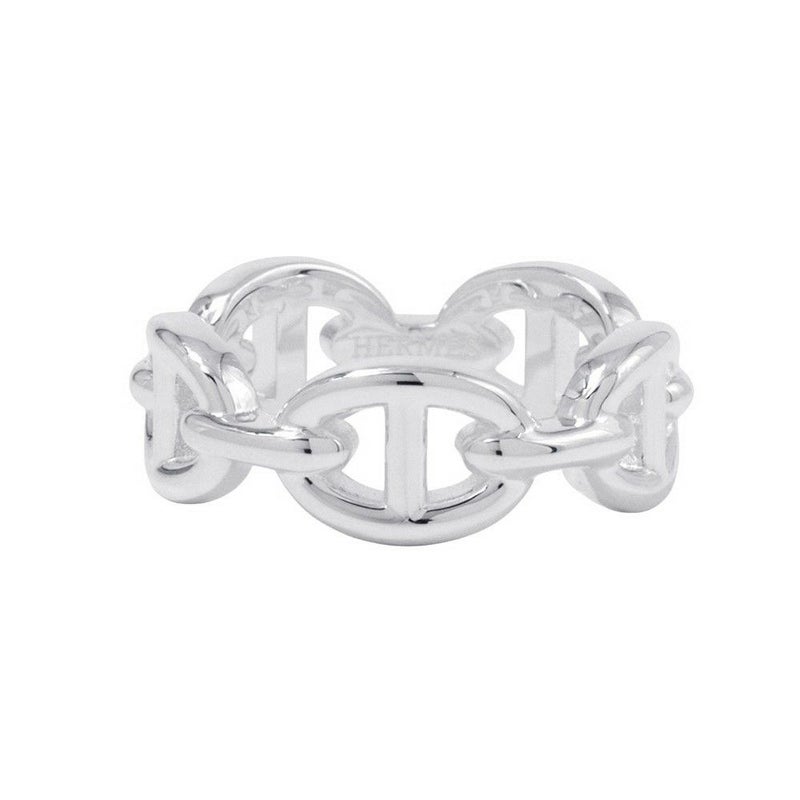 エルメス リング シェーヌダンクル アンシェネPM Enchainee SV925シルバー リングサイズ51 HERMES ジュエリー