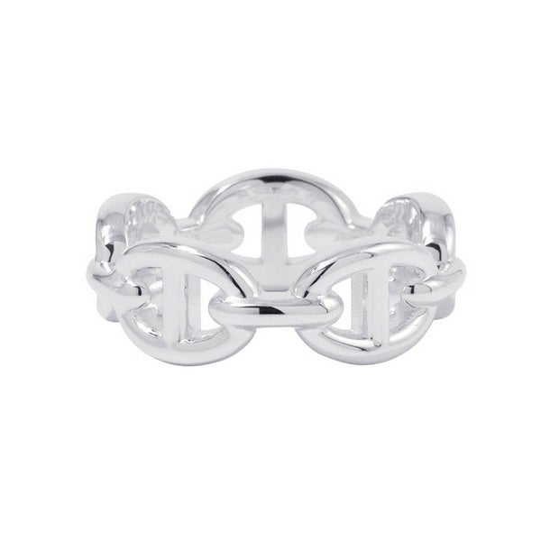 エルメス リング シェーヌダンクル アンシェネPM Enchainee SV925シルバー リングサイズ51 HERMES ジュエリー