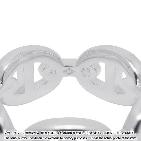 エルメス リング シェーヌダンクル アンシェネPM Enchainee SV925シルバー リングサイズ51 HERMES ジュエリー