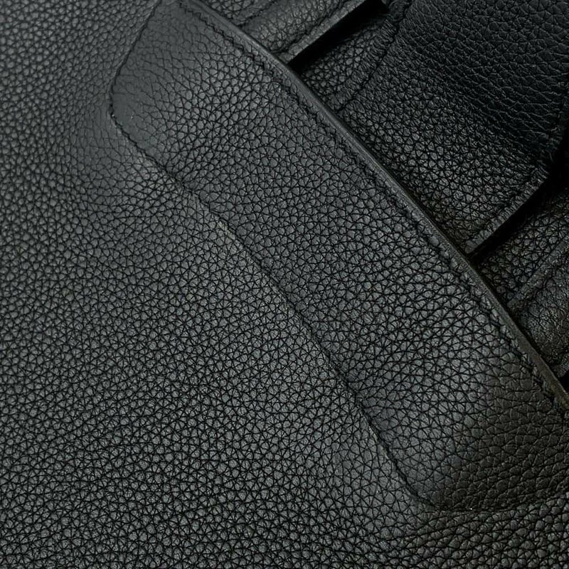 エルメス リュック シティバック27 ブラック/シルバー金具 トリヨンモーリス C刻印 HERMES 黒