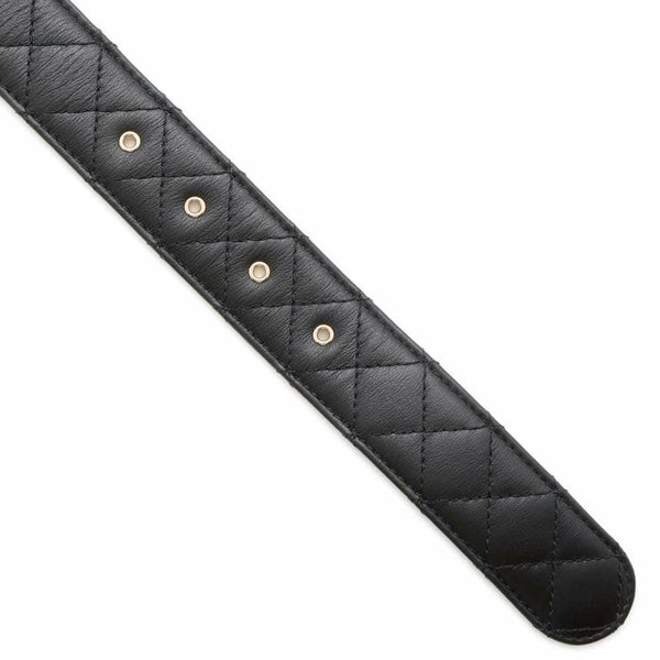 シャネル べルト マトラッセ ココマーク レディースサイズ75 CHANEL 黒