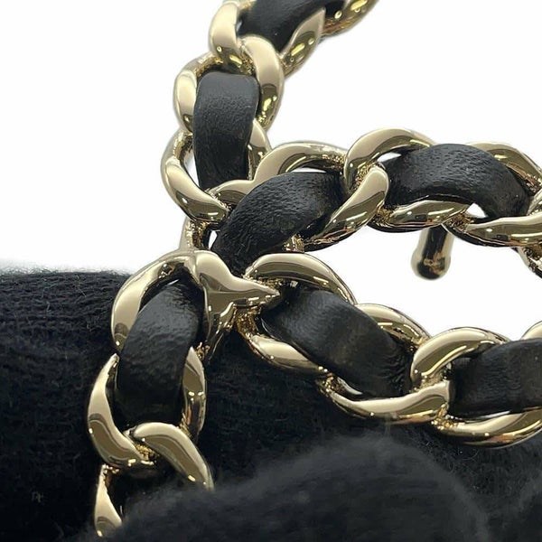 シャネル べルト マトラッセ ココマーク レディースサイズ75 CHANEL 黒