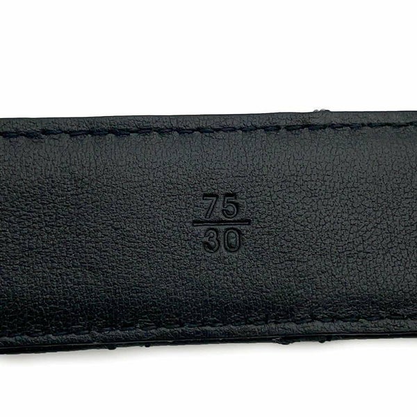シャネル べルト マトラッセ ココマーク レディースサイズ75 CHANEL 黒