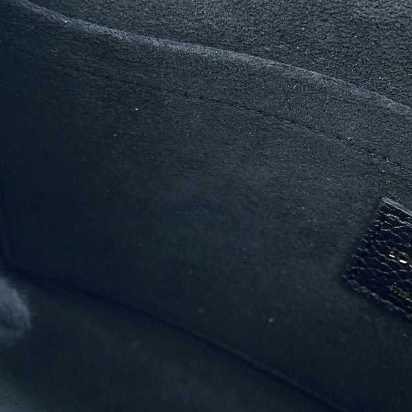 ルイヴィトン チェーンウォレット モノグラム・アンプラント ポシェット・フェリシー M82477 ブラック 黒