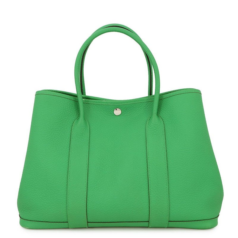 エルメス ガーデンパーティPM スティープル バンブー/シルバー金具 ネゴンダ T刻印