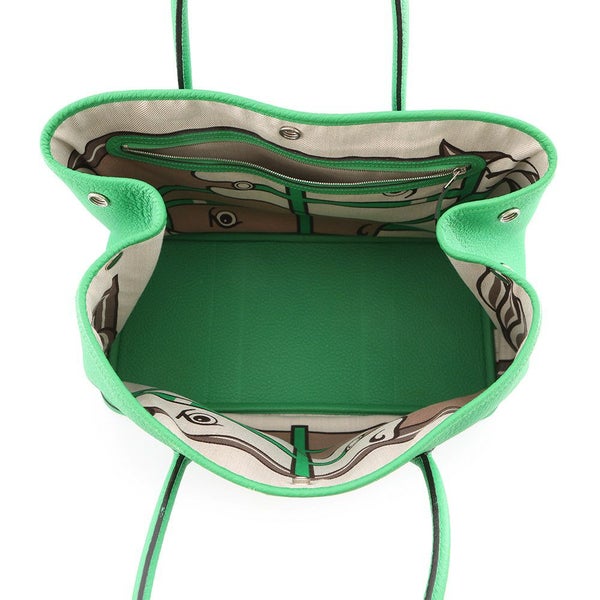 エルメス ガーデンパーティPM スティープル バンブー/シルバー金具 ネゴンダ T刻印