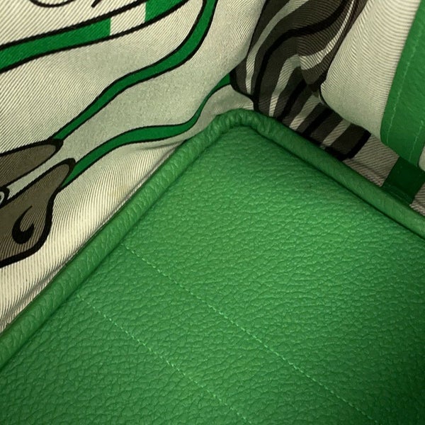 エルメス ガーデンパーティPM スティープル バンブー/シルバー金具 ネゴンダ T刻印