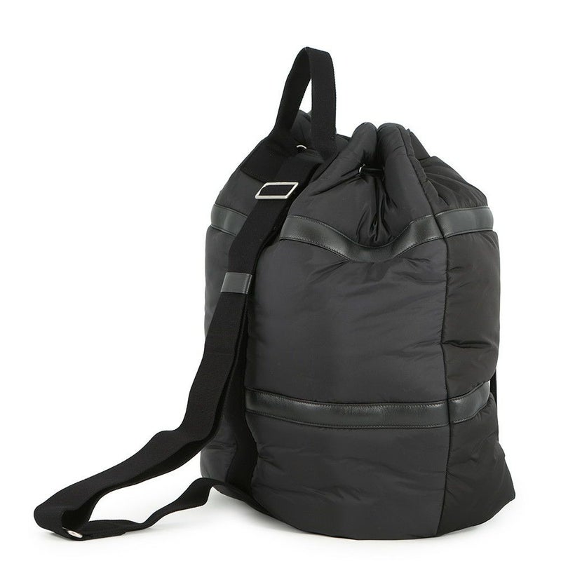 サンローランパリ ショルダーバッグ リヴゴーシュ ロゴ スリングバッグ ナイロン 734682 黒