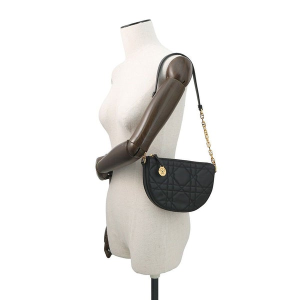 クリスチャン・ディオール ショルダーバッグ ディオールスター マクロカナージュ S3206UDBB 黒 ワンショルダー セール品