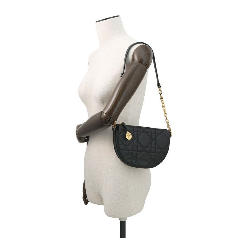 クリスチャン・ディオール ショルダーバッグ ディオールスター マクロカナージュ S3206UDBB 黒 ワンショルダー セール品