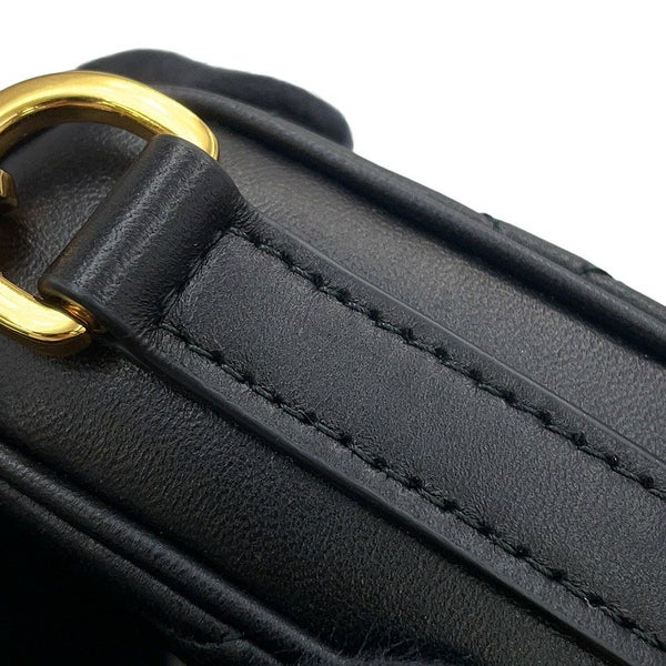 クリスチャン・ディオール ショルダーバッグ ディオールスター マクロカナージュ S3206UDBB 黒 ワンショルダー セール品