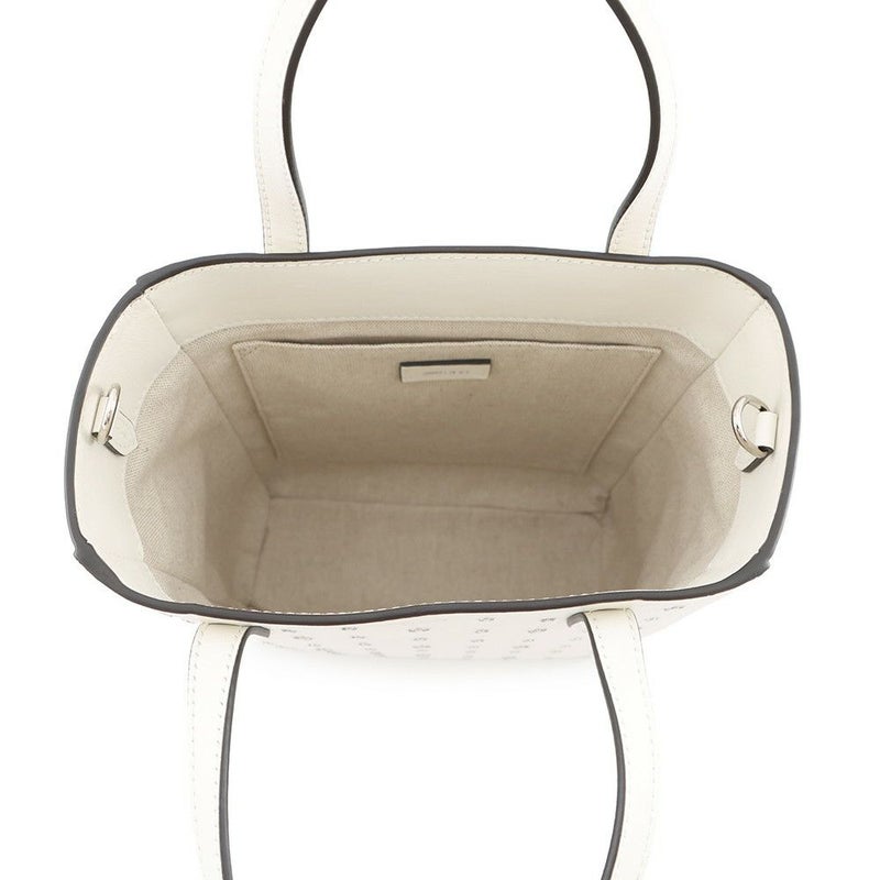 ジミーチュウ ハンドバッグ BRIA TOTE スタースタッズ レザー JIMMY CHOO 2way 白