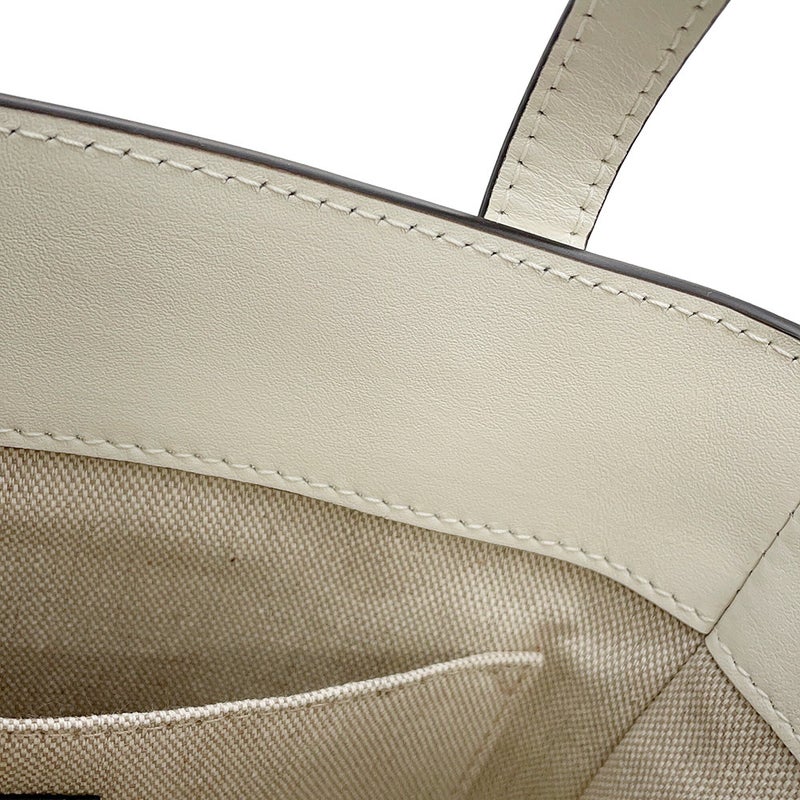 ジミーチュウ ハンドバッグ BRIA TOTE スタースタッズ レザー JIMMY CHOO 2way 白