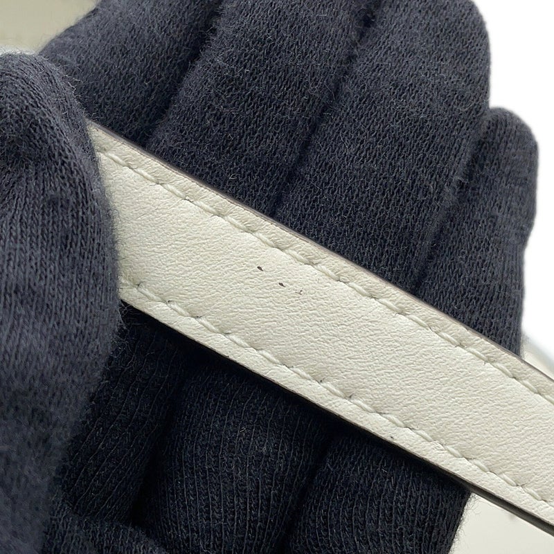 ジミーチュウ ハンドバッグ BRIA TOTE スタースタッズ レザー JIMMY CHOO 2way 白