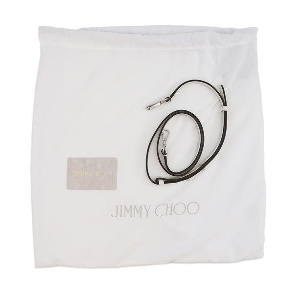 ジミーチュウ ハンドバッグ BRIA TOTE スタースタッズ レザー JIMMY CHOO 2way 白