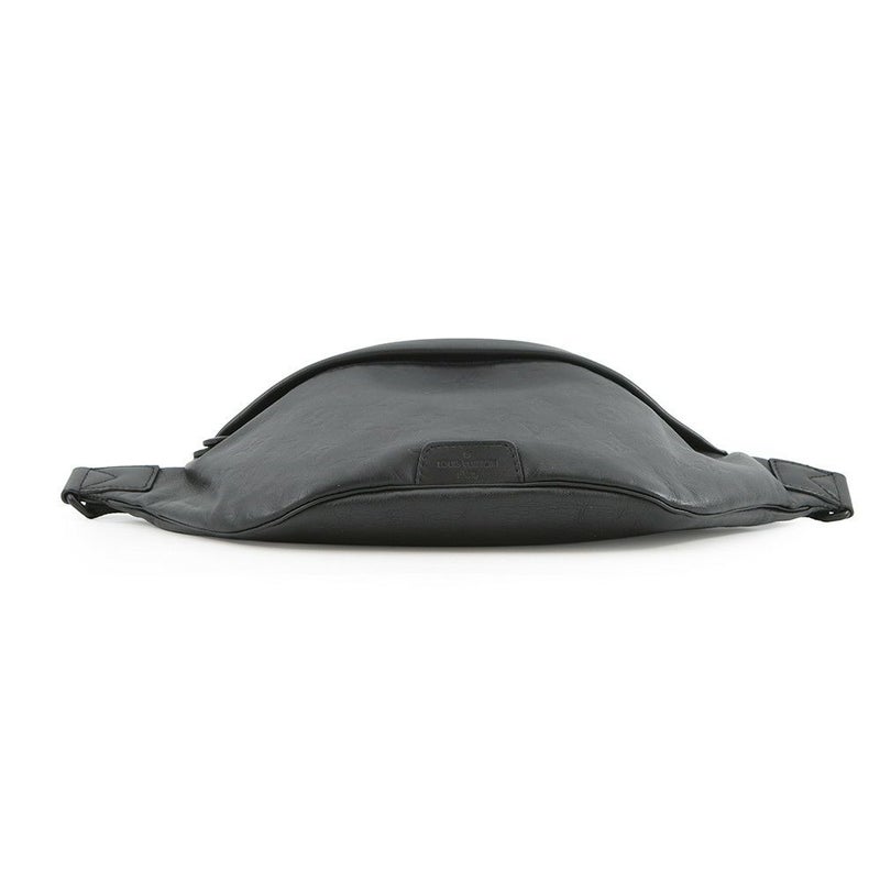 ルイヴィトン ボディバッグ モノグラム・シャドウ ディスカバリー・バムバッグPM M46036 ウエストバッグ 黒 ブラック