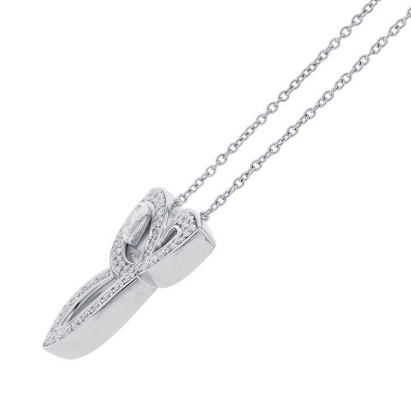 ハリーウィンストン ネックレス リリークラスター・ペンダント ダイヤモンド 46P 計0.68ct Pt950プラチナ PEDPMQRFLC
