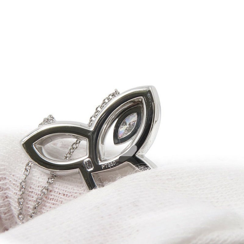 ハリーウィンストン ネックレス リリークラスター・ペンダント ダイヤモンド 46P 計0.68ct Pt950プラチナ PEDPMQRFLC