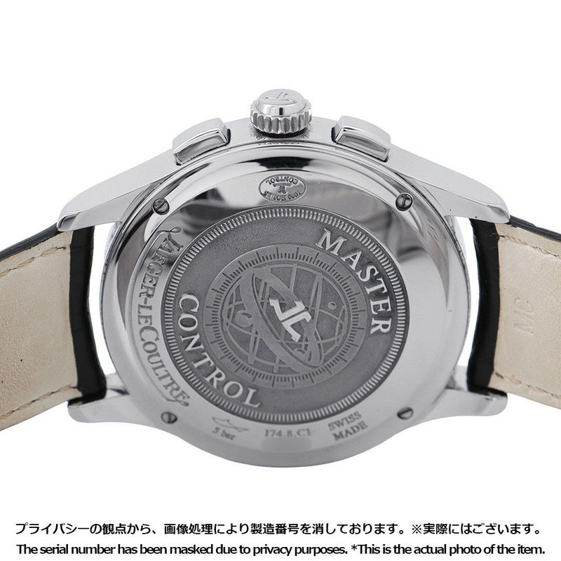 ジャガールクルト マスター クロノグラフ JAEGER-LECOULTRE 腕時計 Q1538470 ウォッチ 黒文字盤