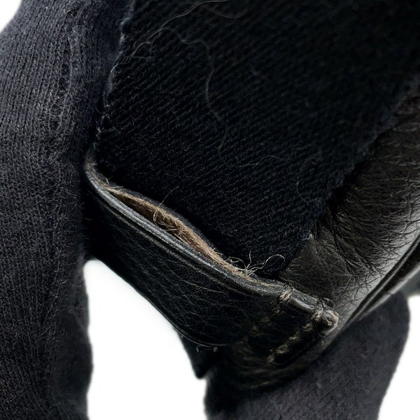 エルメス ショルダーバッグ チベットPM ブラック/シルバー金具 トリヨンクレマンス □H刻印 黒