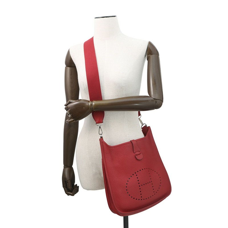 エルメス ショルダーバッグ エブリン3 PM ルージュアッシュ/シルバー金具 トリヨンクレマンス □M刻印