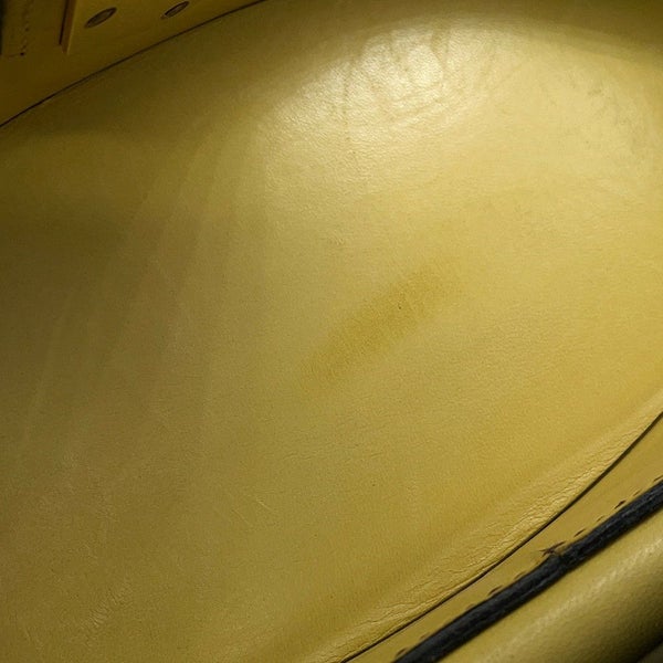 エルメス ショルダーバッグ スマックPM ブラック/イエロー/ゴールド金具 ヴォーグレネ/リザード/オーストリッチ 〇U刻印 黒